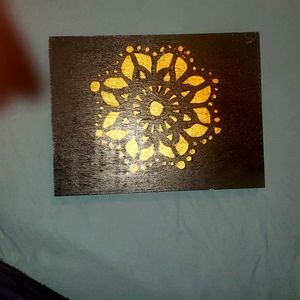 Painting for bookshelf